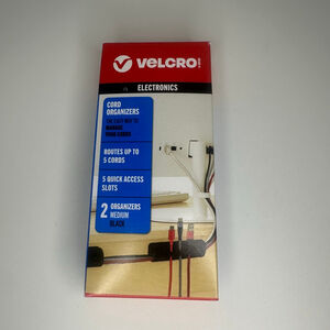 Velcro Electronics Black Velcro Cord Organizers